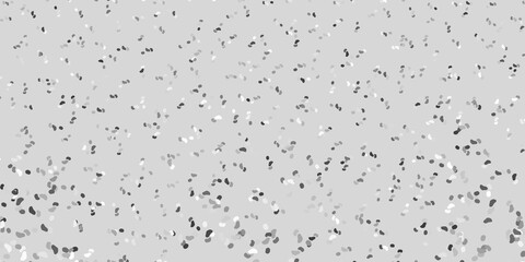 Light gray vector texture with memphis shapes.