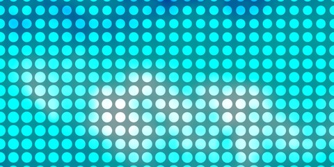Fototapeta na wymiar Light BLUE vector backdrop with circles.