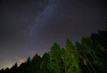 Fototapeta premium Eifel Dark Sky Park, Eifel National Park, North Eifel Territory, Eifel Region, Germany, Europe