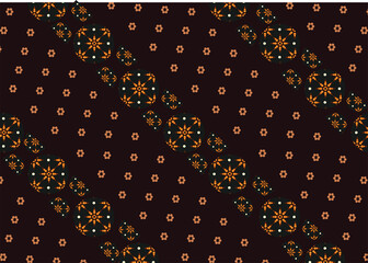 Batik Indonesian: is a technique of wax-resist dyeing applied to whole cloth, or cloth made using this technique originated from Indonesia.