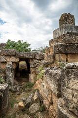 The ancient city of Eretria, Euboea, Greece