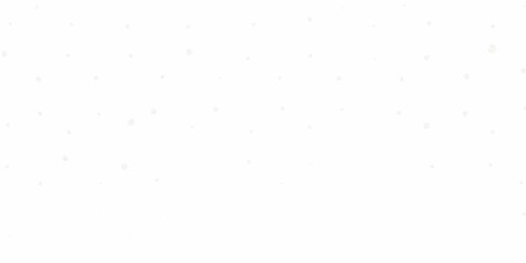 Light pink, green vector pattern with colored snowflakes.