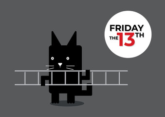 Friday the 13th black cat