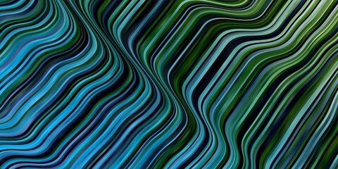 Light Blue, Green vector pattern with lines.