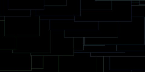 Dark Blue, Green vector background in polygonal style.