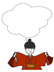 正月　モノクロ３