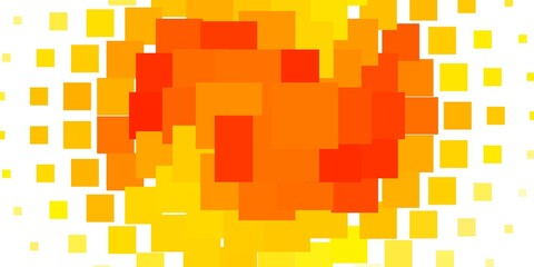 Light Orange vector backdrop with rectangles.