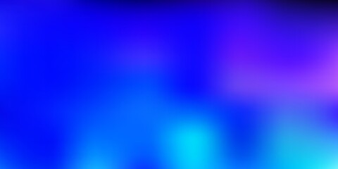 Naklejka premium Dark pink, blue vector gradient blur drawing.