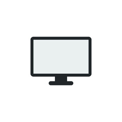 computer screen icon vector