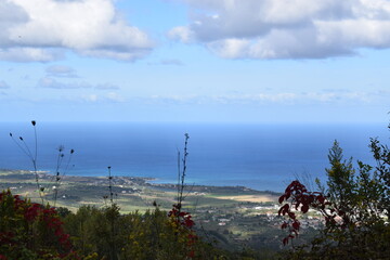 Beautiful landscape view from Vibo Valentia, Calabria, Italy