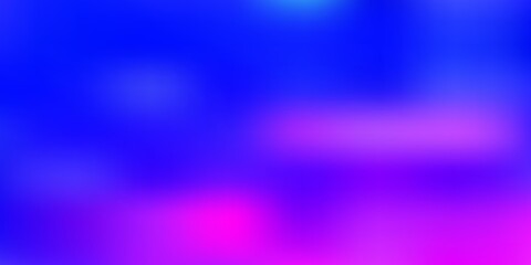 Light blue, red vector blurred layout.