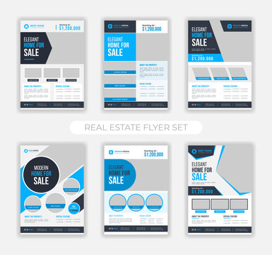 Real Estate Business Flyer Design Template