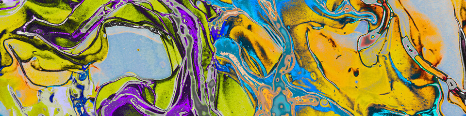 Artsy Ink. Wet Red Wall. Elegant Painting.