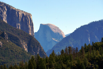 Landscape Nature Yosemite Tunnel View From this vista you can see El Capitan, Half Dome, Bridalveil...
