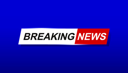 Breaking News. World News With Map Backgorund. Breaking News Modern Concept. TV News Design. Breaking News Live Banner Background. Breaking News Background, World TV News Banner. News Logo Or Emblem 