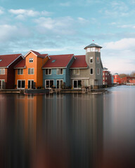 houses on the river