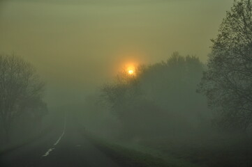 Fototapeta premium Wschód Słońca 