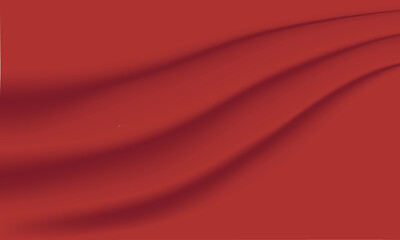 ドレープ状の赤い布のベクターグラフィック素材