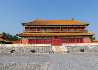Pavillon de la Cité Interdite à Pékin, Chine