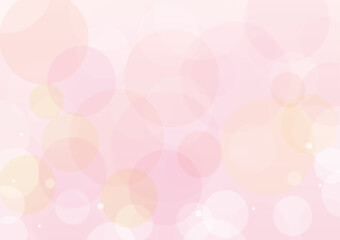 ほわほわした光の背景　ピンク