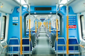 interior of a train