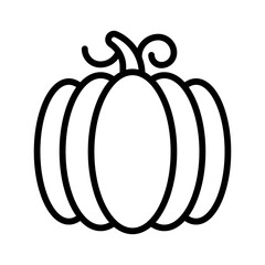dia de los or muertos related muertos pumpkin vector in lineal style,