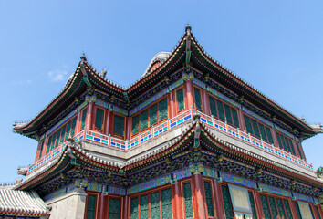 Naklejka premium Temple à Pékin, Chine