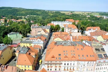 Złotoryja miasto ma Dolnym Śląsku w Polsce, dawna stolica złota, organizator Mistrzostw Świata w Płukaniu Złota