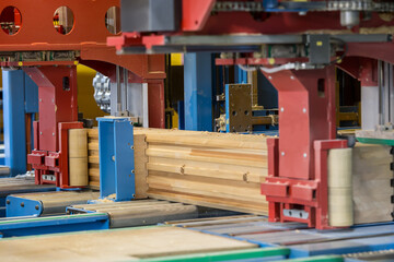 Woodworking machine. Woodworking industry.