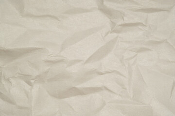 Texture of white  recycle crumpled paper, copy space for text.