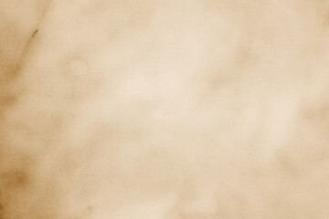 Aged texture of old vintage brown paper, can be use as abstract background, wallpaper,  webpage, copy space for text.