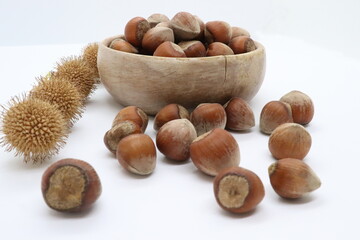 shelled nuts, harvest, nuts, agricultural product