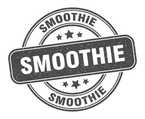 smoothie stamp. smoothie label. round grunge sign