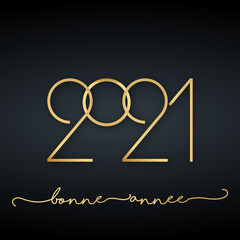 2021 - Bonne année - happy new year
