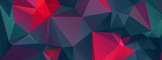 Abstract Color Polygon Background Design, Abstract Geometric Origami Style With Gradient. Presentation,Website, Backdrop, Cover,Banner,Pattern Template