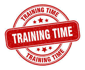 training time stamp. training time label. round grunge sign