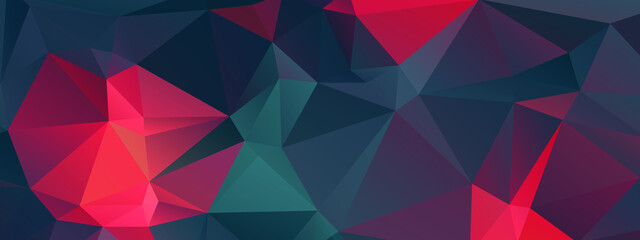 Abstract Color Polygon Background Design, Abstract Geometric Origami Style With Gradient. Presentation,Website, Backdrop, Cover,Banner,Pattern Template