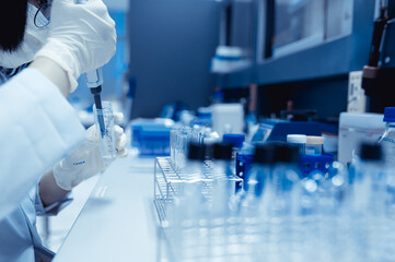Chemists mixed up chemical to find antiretroviral drugs at the lab,Experiment to detect virus was...
