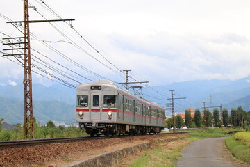 長野電鉄の電車