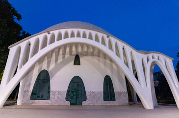 In the city of Terrassa near Barcelona we see this modernist building