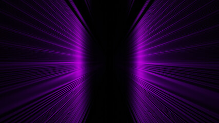 3D illustration graphic of beautiful color shades of rainbow seamless pattern starting with purple color.