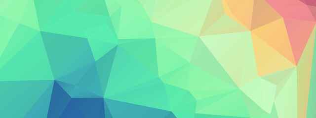 Abstract Color Polygon Background Design, Abstract Geometric Origami Style With Gradient. Presentation,Website, Backdrop, Cover,Banner,Pattern Template