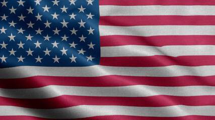 America waving flag texture realistic