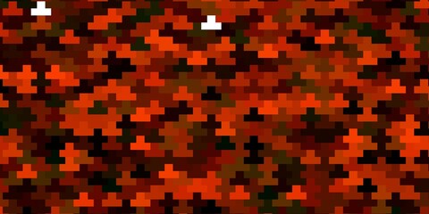 Dark Green, Yellow vector pattern in square style.