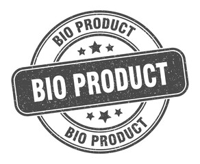 bio product stamp. bio product label. round grunge sign