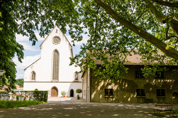 Windisch, Kloster, Königsfelden, Kirche, Park, Römer, Brunnen, Wanderweg, Aargau, Brugg, Rhein, Herbst, Schweiz