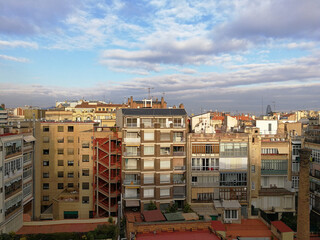 A Panoramic view of Barcelona City