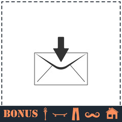 Email icon flat