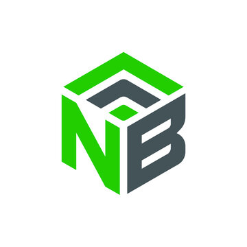 NB Initial Letter Modern Unique Logo for Clothing Brand Fashion Logo and Icon Design Editable Vector Website Favicon Branding
