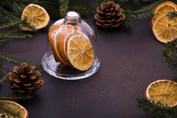 Christmas card and New Year concept